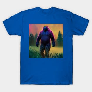 Dope Sasquatch in Nature T-Shirt